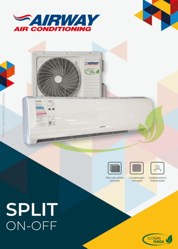 AIRWAY ON/OFF 36.000 BTU (Frio-Calor) + Instalación! - Imagen 2